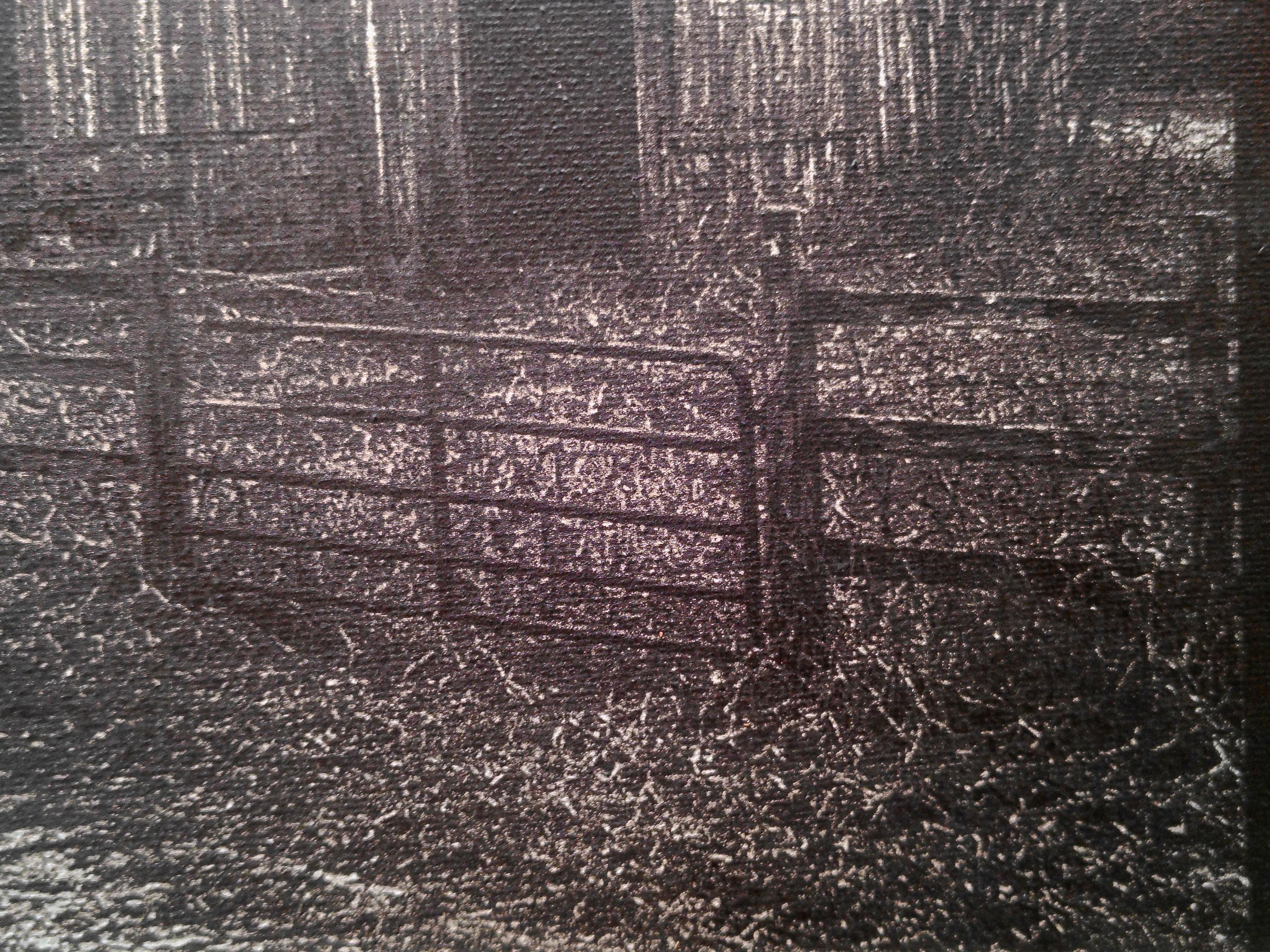 Laser Engraved Colored Canvas - Large Farm Setting (12 x 16)
