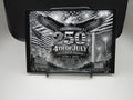 Decorative box celebrating the 250th anniversary of the 4th of July with an eagle, American flag, and fireworks.