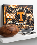 Laser Engraved Painted Canvas - Tennessee Volunteers (9 x 12)